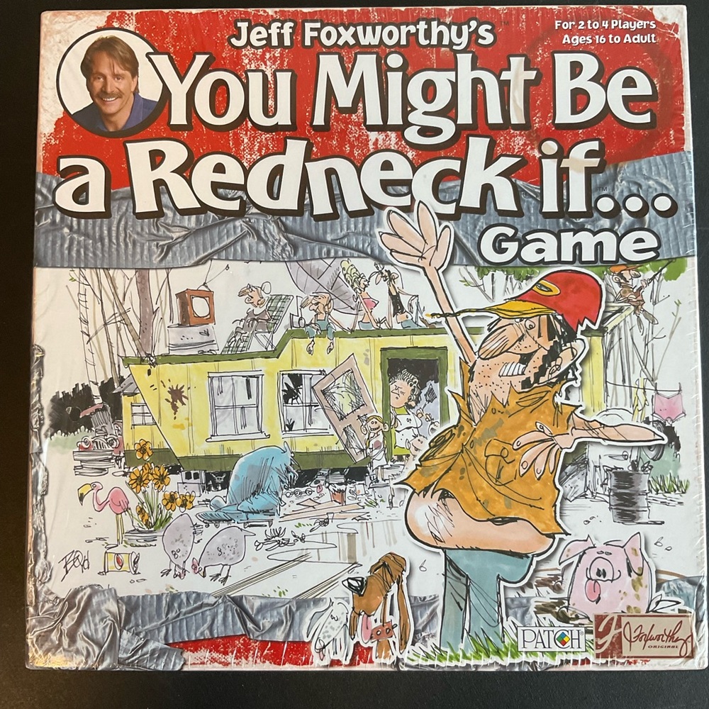 Jeff Foxworthy’s You Might Be A Red Nevk If…Game New Sealed